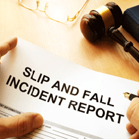 Picture of Slip and Fall Accident Report