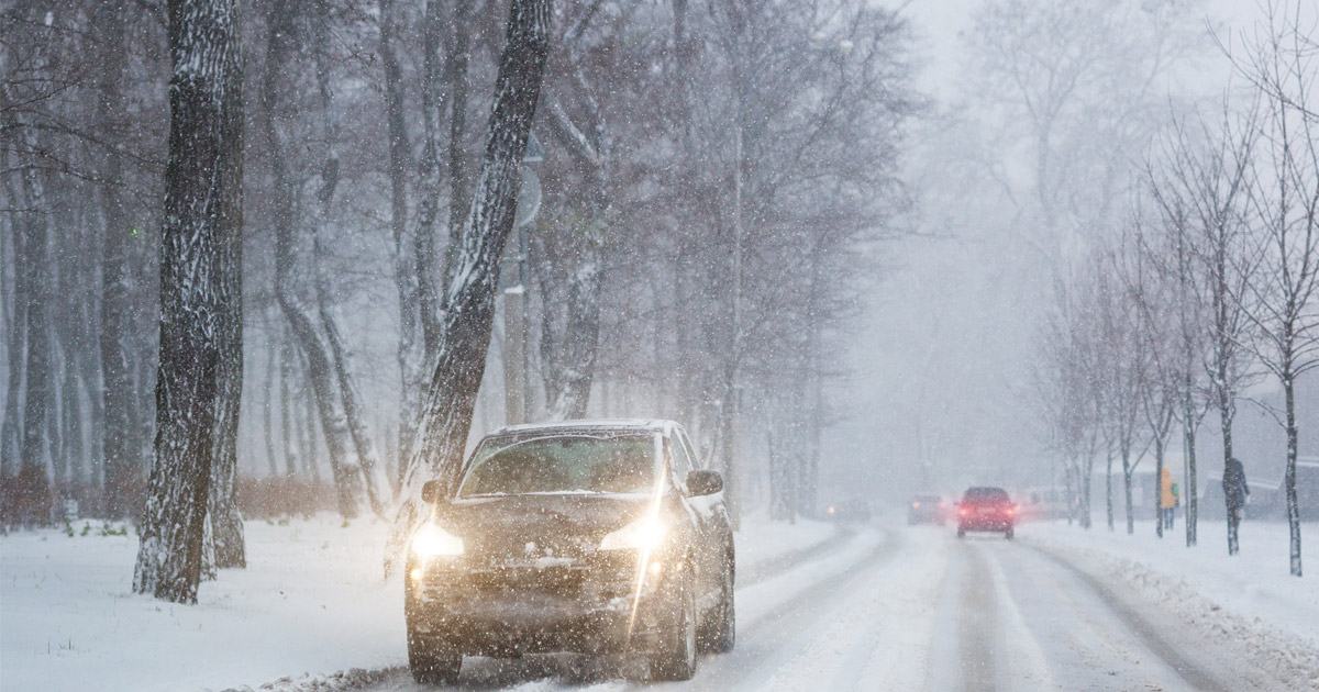 drive safely in winter