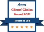 Herb Ellis Avvo Client Choice Award 2021