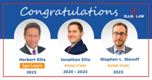 Ellis Law attorneys selected to 2023 super lawyers and rising stars lists